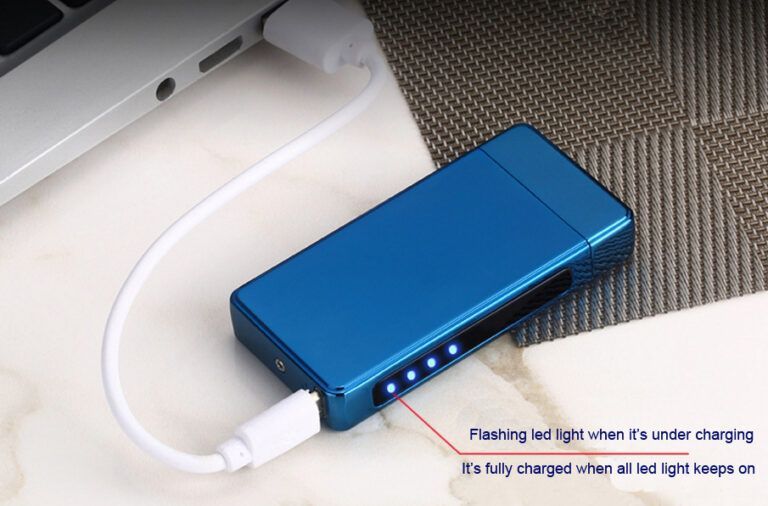 USB elektronski vžigalnik - Dark Knight Blue