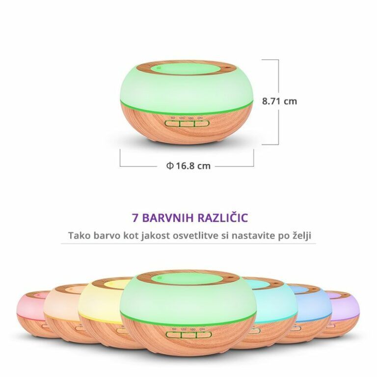 Aromaterapevtski dofuzor za eterična olja Venus