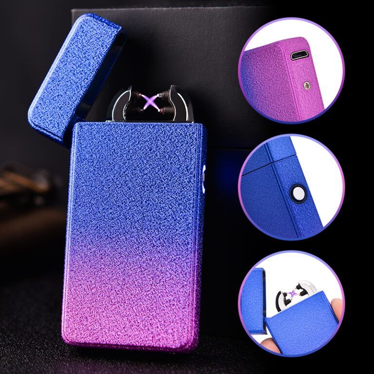 Komplet elektronskih vžigalnikov - Granite & Blue unicorn