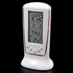 Dekorativni LCD digitalni koledar z modro osvetlitvijo