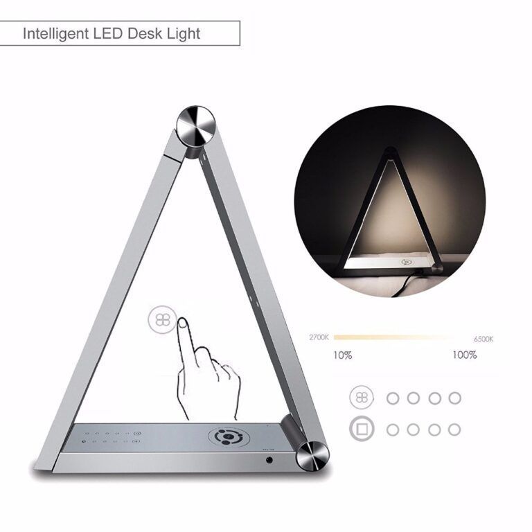 Triangle namizna svetilka - bela