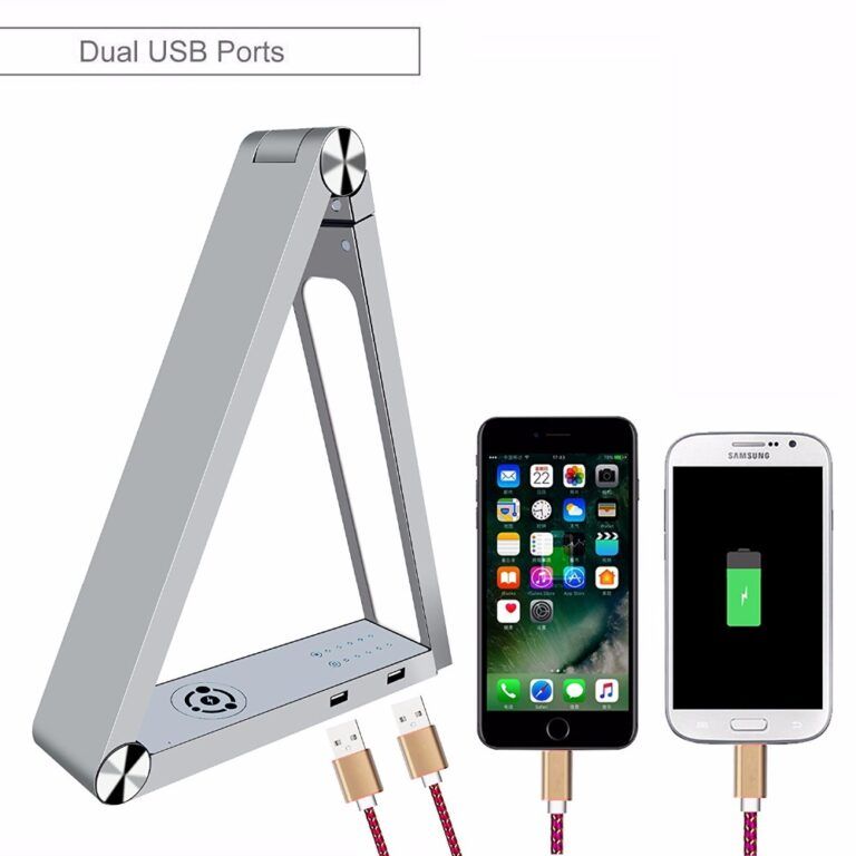 Triangle namizna svetilka - bela