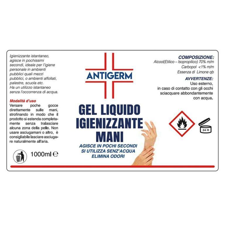 Gel za dezinfekcijo rok