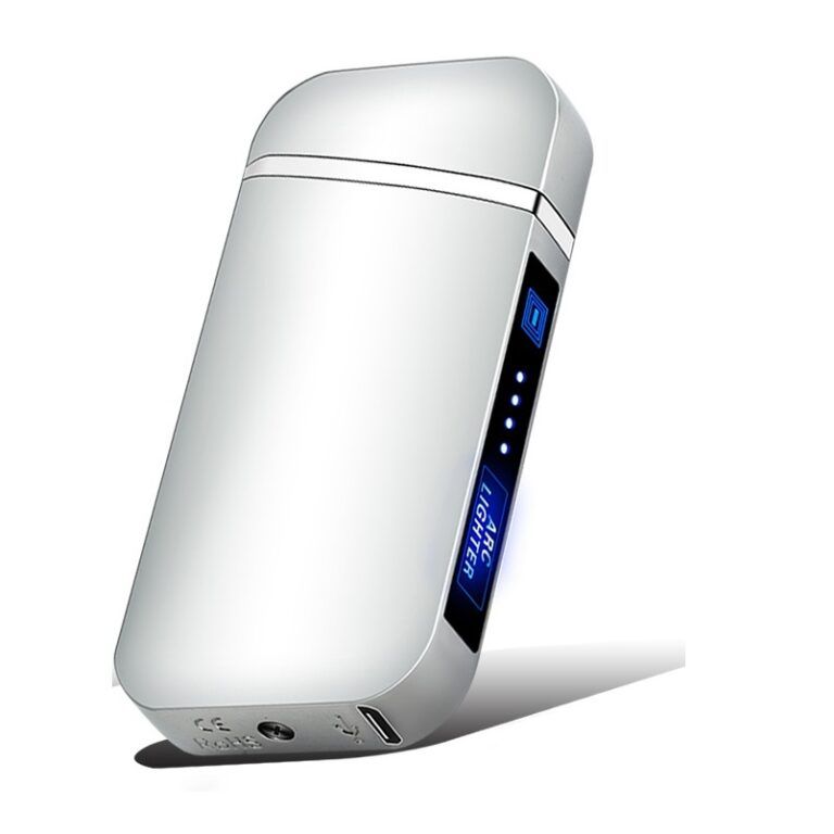 USB-vzigalnik-silver-star Električni USB vžigalnik - Obsidian