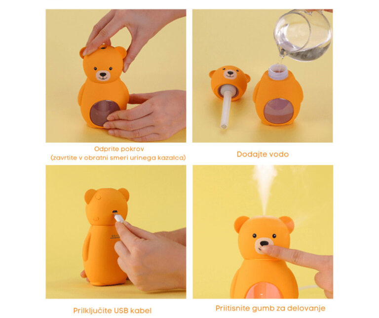 Otroški aroma difuzor - Medo