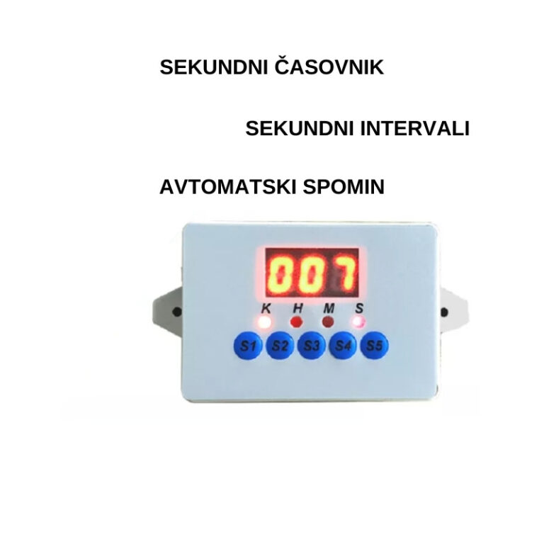 Sekundni časovnik za SIMPLE sisteme | PIRO Spletna trgovina