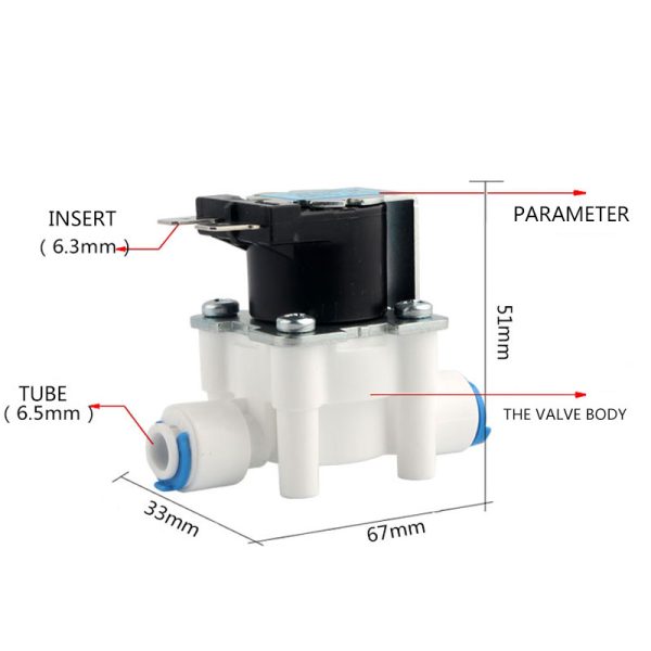 Elektromagnetni ventil za nizkotlačne sisteme | PIRO spletna trgovina