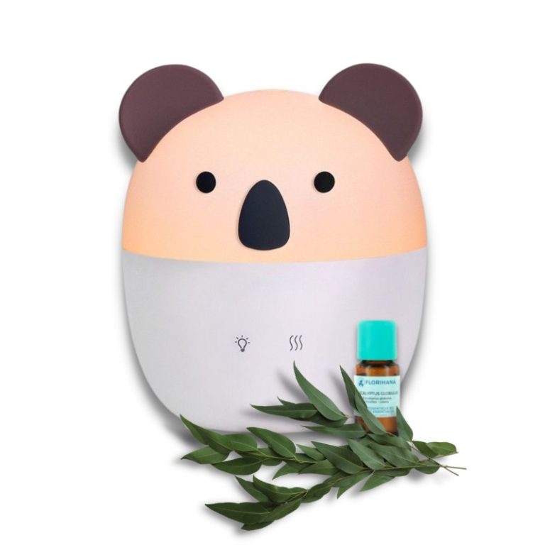 Paket Odmašeni Noski Difuzor za otroke KOALA + eterično olje evkaliptus | PIRO spletna trgovina