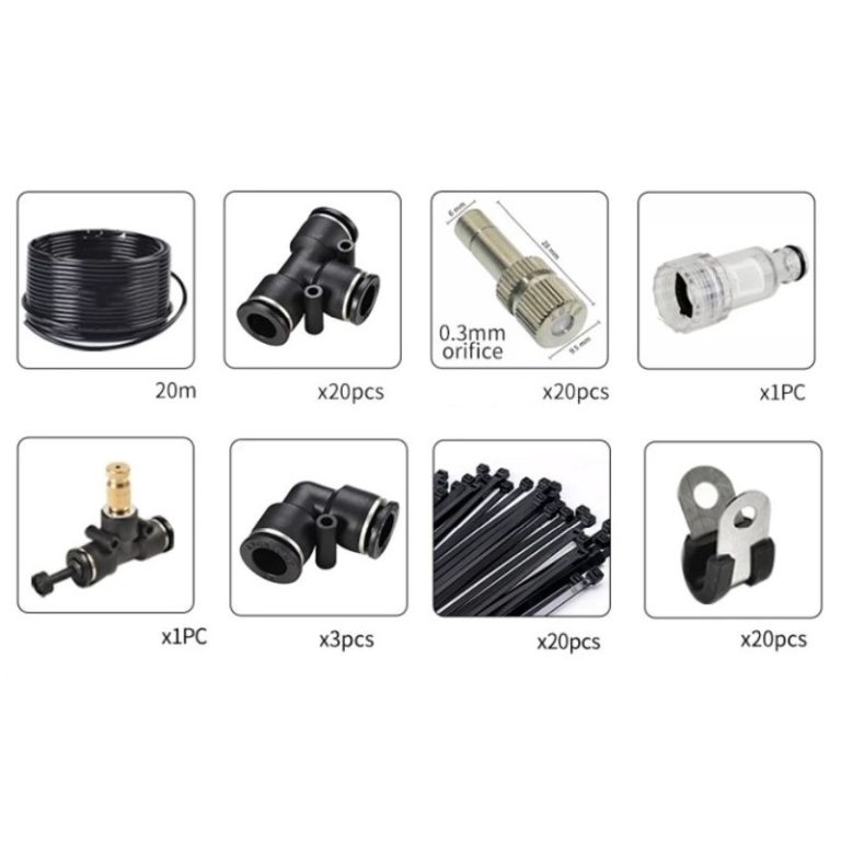 Meglilni sistem s senzorjem za gibanje SIMPLE | PIRO spletna trgovina