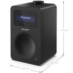 Digitalni radio SHARP DR430BK | PIRO spletna trgovina