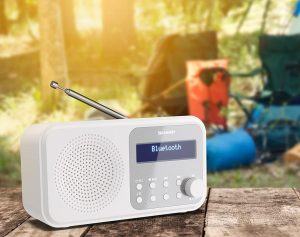 Digitalni radio SHARP DRP420WH | PIRO spletna trgovina