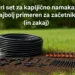 set za kapljično namakanje
