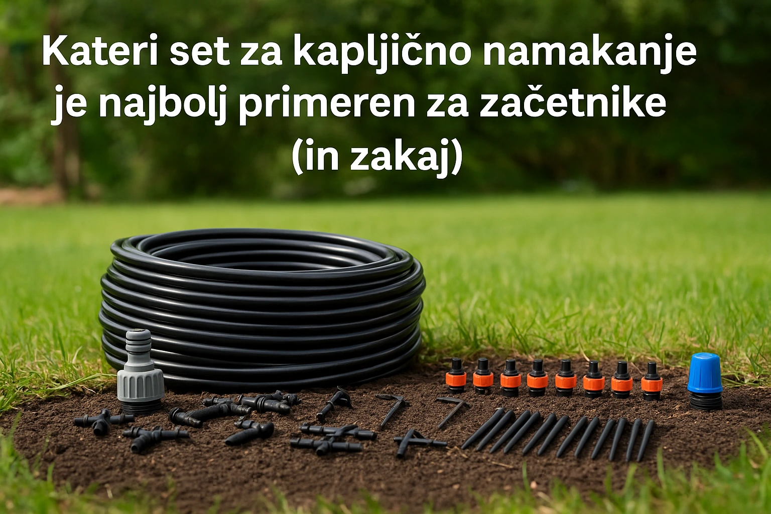 set za kapljično namakanje