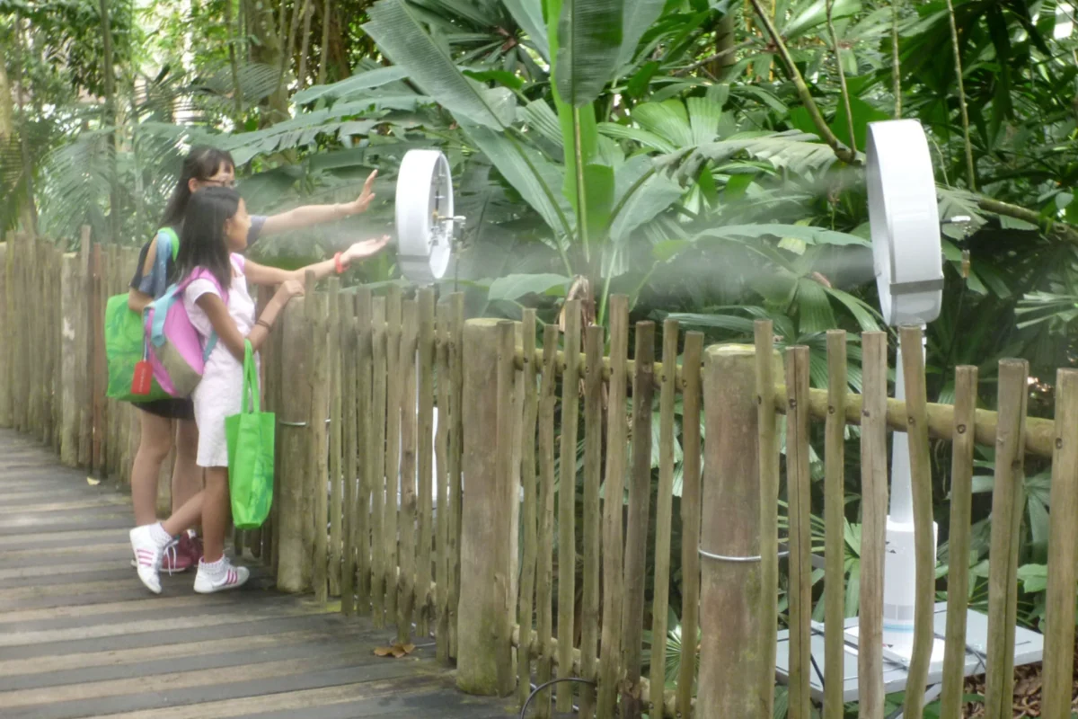 vodne meglice živalski vrt