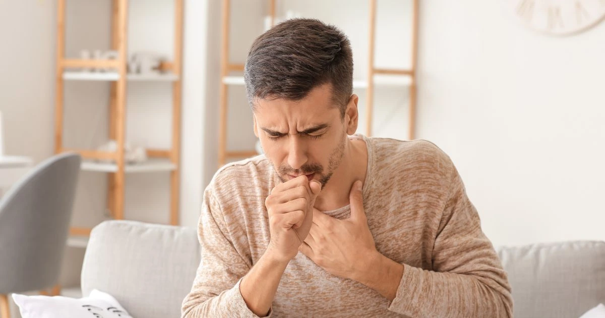 suh zrak v delovnem okolju kašelj