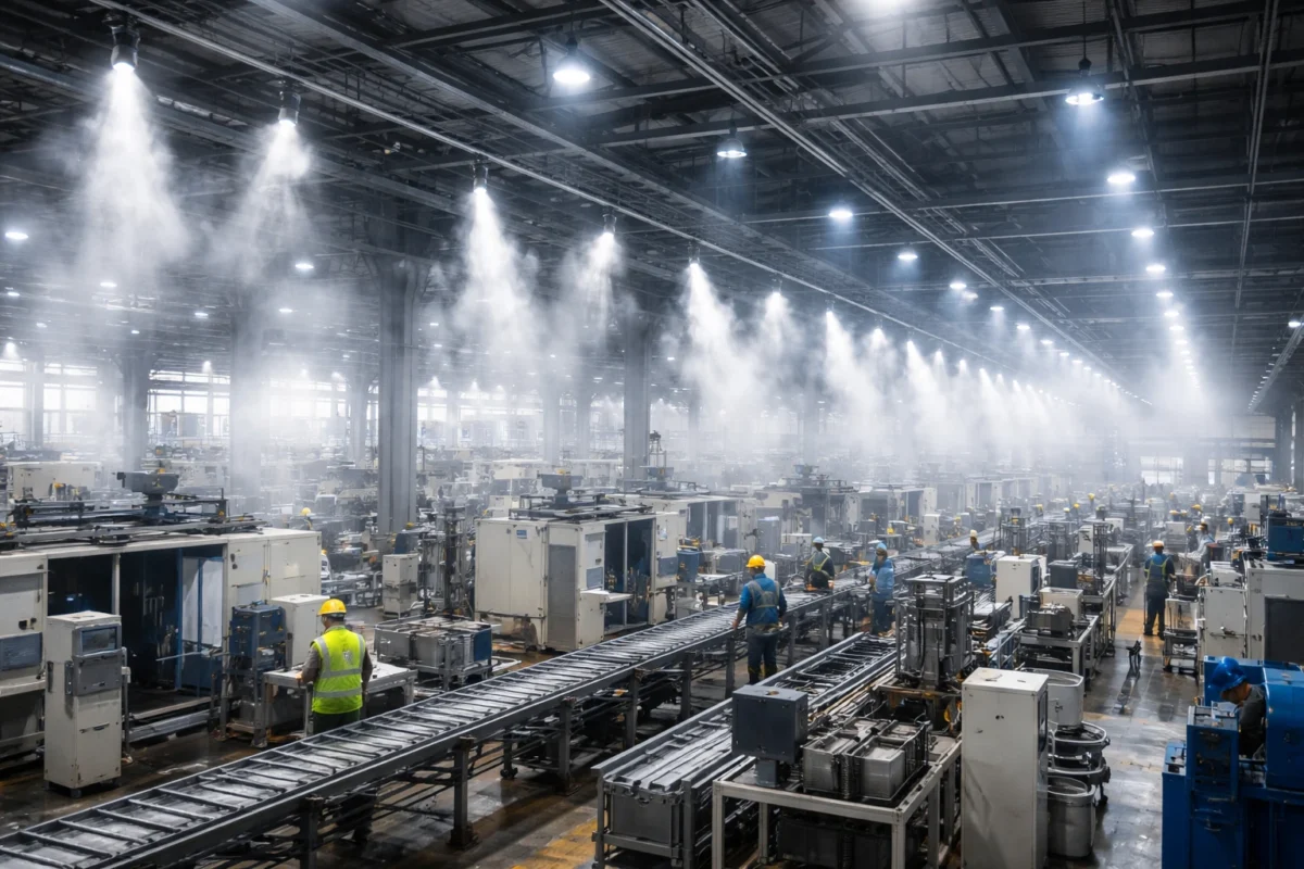 vodne meglice proizvodna linija